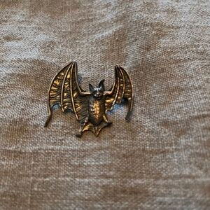 bat brooch vintage 925 sterling silver